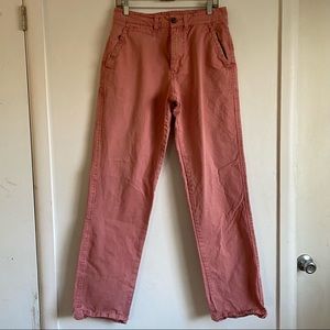 Men’s 32 / 34 Washed, Stoned & Beaten cotton twill pants by Vintage 1946.